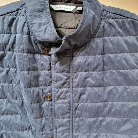 PETER MILLAR Men's Crown Greenwich Garment-Dyed Gilet In Navy, Size L